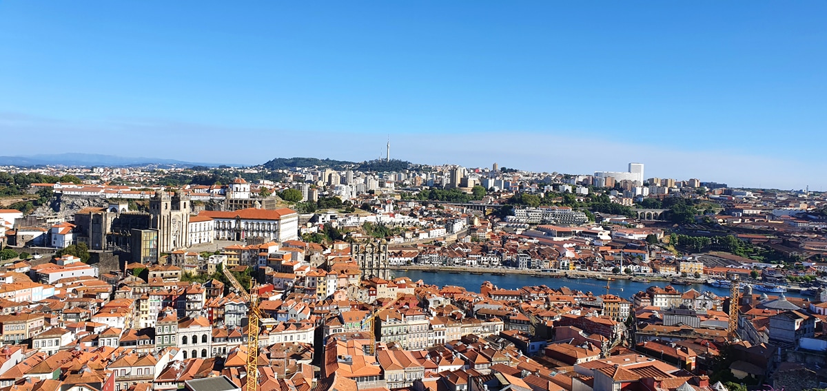 Porto-Torre-dos Clerigos-ausblick